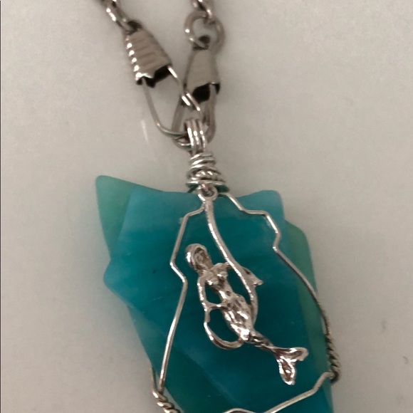 CUT AMAZONITE BLUE GEMSTONE SEMI PRECIOUS - Picture 7 of 8